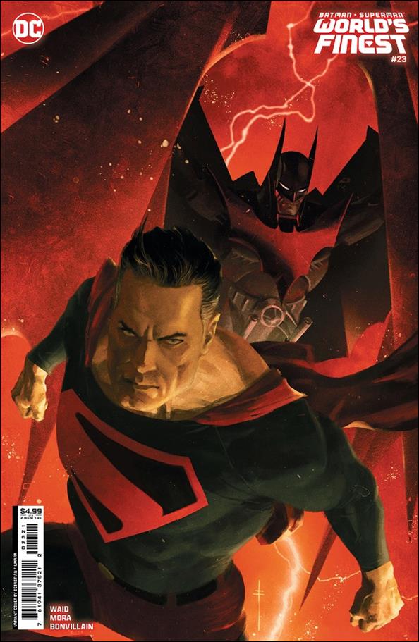 Batman/Superman: World's Finest issue 23-B Sebastian Fiumara Cardstock Cover