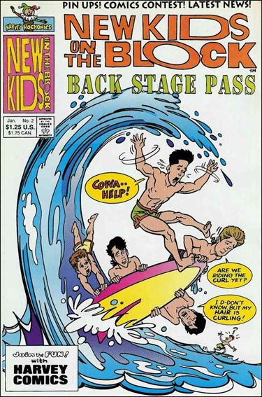 New Kids on the Block: Backstage Pass issue 2