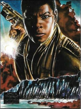 Star Wars Galaxy 2018 (Legends Subset) card C-5 Finn