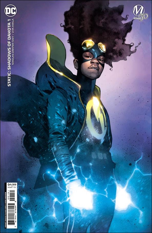 Static: Shadows of Dakota issue 1-C Olivier Coipel Cardstock Cover