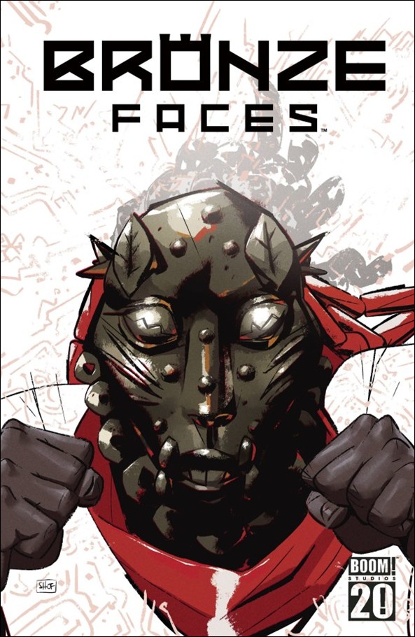 Bronze Faces issue 3 Shof Coker Cover