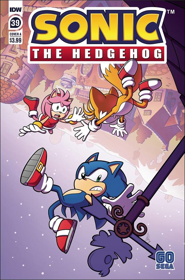 Sonic the Hedgehog (2018) issue 39 Abby Bulmer Cover