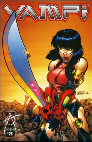 Vampi issue 23-B Carlo Barberi Cover