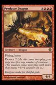 Magic the Gathering: Shards of Alara (Base Set) card 109 Predator Dragon