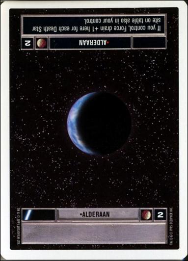 Star Wars: Premiere Unlimited (Base Set) card 132 Alderaan