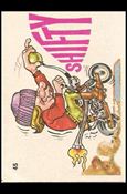 Silly Cycles (Base Set) card 45-B Shifty  (Fan Art on Back)