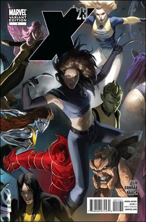 X-23 (2010/11) issue 1-C Marko Djurdjevic 1:75 Cover