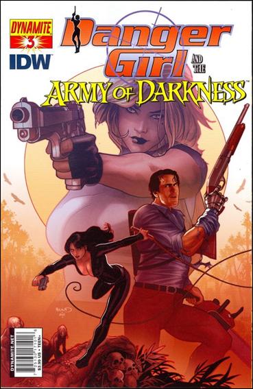 Danger Girl and the Army of Darkness issue 3 Paul Renaud Cover