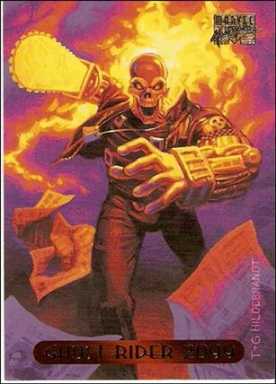 1994 Marvel Masterpieces (Base Set) card 43 Ghost Rider 2099