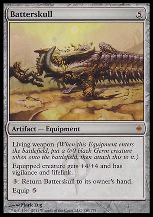 Magic the Gathering: New Phyrexia card 130 Batterskull