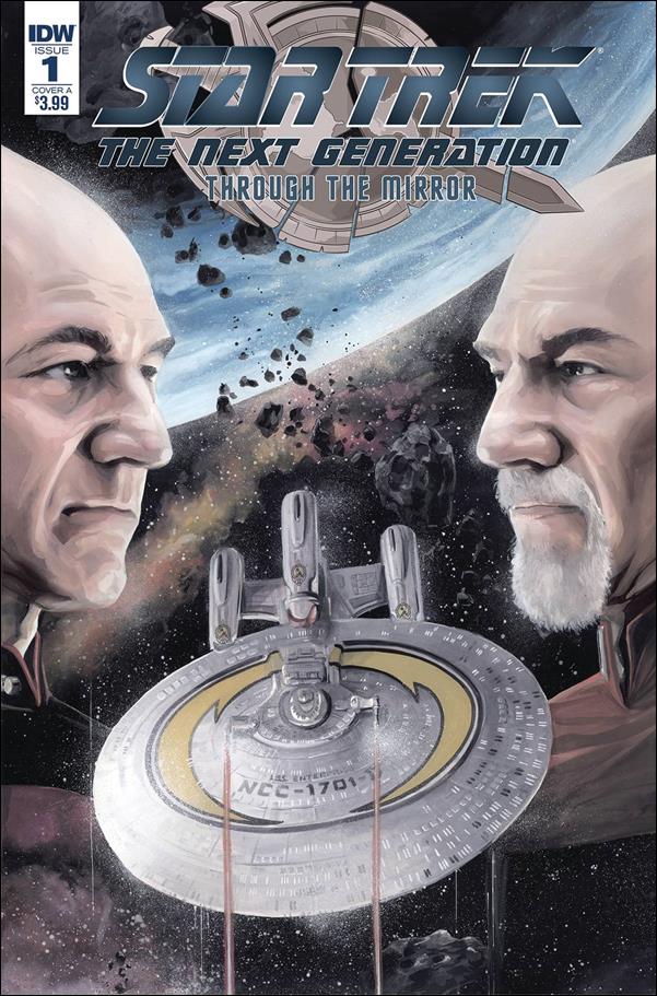 Star Trek: The Next Generation: Through The Mirror issue 1 J.K. Woodward Cover