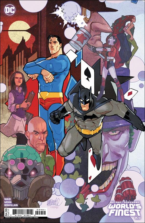 Batman/Superman: World's Finest issue 29-C David Lafuente Cardstock Cover