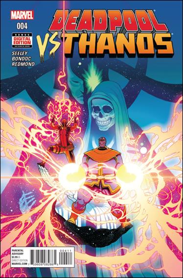 Deadpool vs Thanos issue 4 Tradd Moore Cover