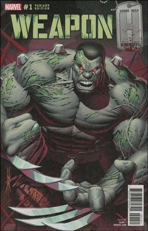 Weapon H issue 1-C Dale Keown Hulk Cover