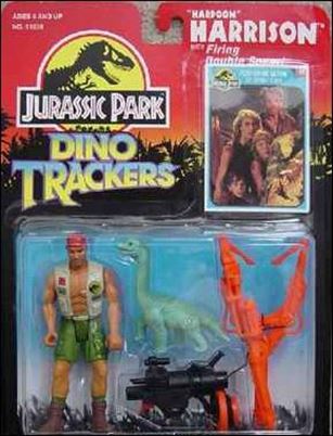 Jurassic Park (Movie) Action Figures figure 18 Harpoon Harrison (DinoTrackers)