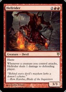 Magic the Gathering: Duel Decks: Sorin vs. Tibalt (Base Set) card 52 Hellrider