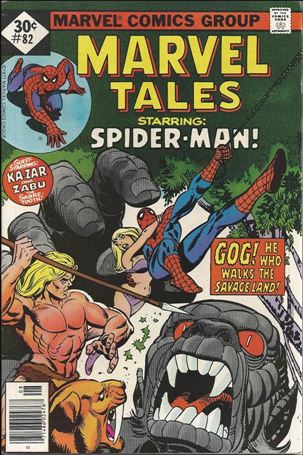 Marvel Tales (1966) issue 82-C Whitman Cover