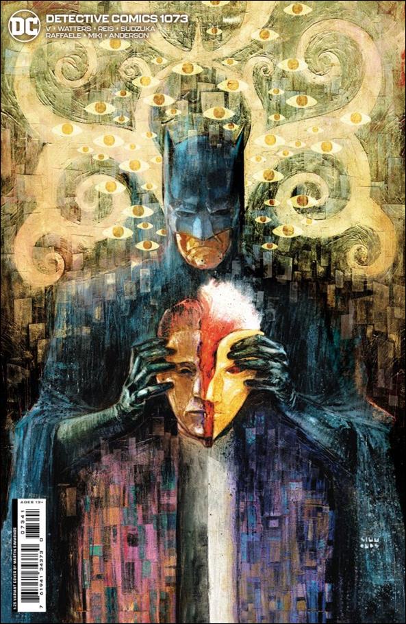 Detective Comics (1937) issue 1073-F Martin Simmonds 1:25 Cardstock Cover