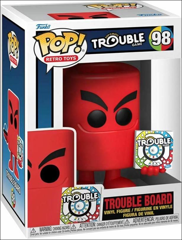 POP! Retro Toys figure 98 Trouble Board