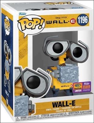 POP! Disney figure 1196 Wall-E (Trash Cube) WonderCon Exclusive