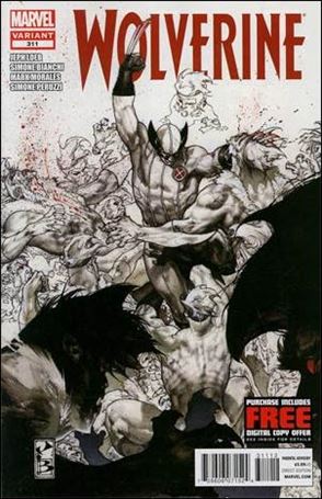 Wolverine (1988)  issue 311-C Simone Bianchi Sketch Cover (2nd Printing)