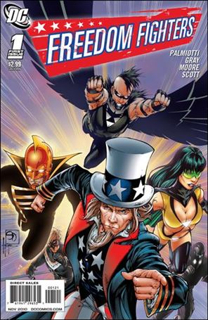 Freedom Fighters (2010) issue 1-B Shane Davis 1:10 Cover