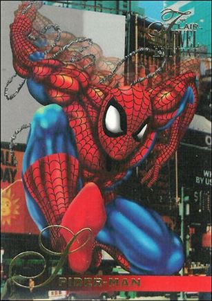 Marvel Annual Flair '95 (Base Set) card 49 Spider-Man
