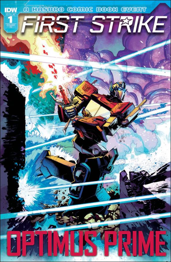 Optimus Prime First Strike issue 1-C Whilce Portacio 1:10 Cover