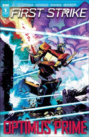 Optimus Prime First Strike issue 1-C Whilce Portacio 1:10 Cover