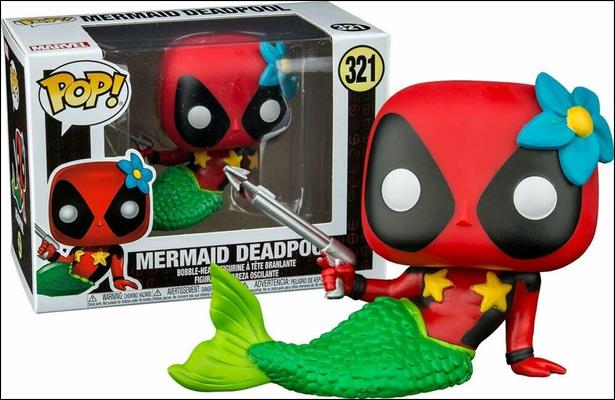 POP! Marvel figure 321 Meramid Deadpool