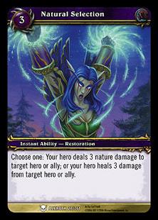 World of Warcraft: Heroes of Azeroth (Base Set) card 27 Natural Selection