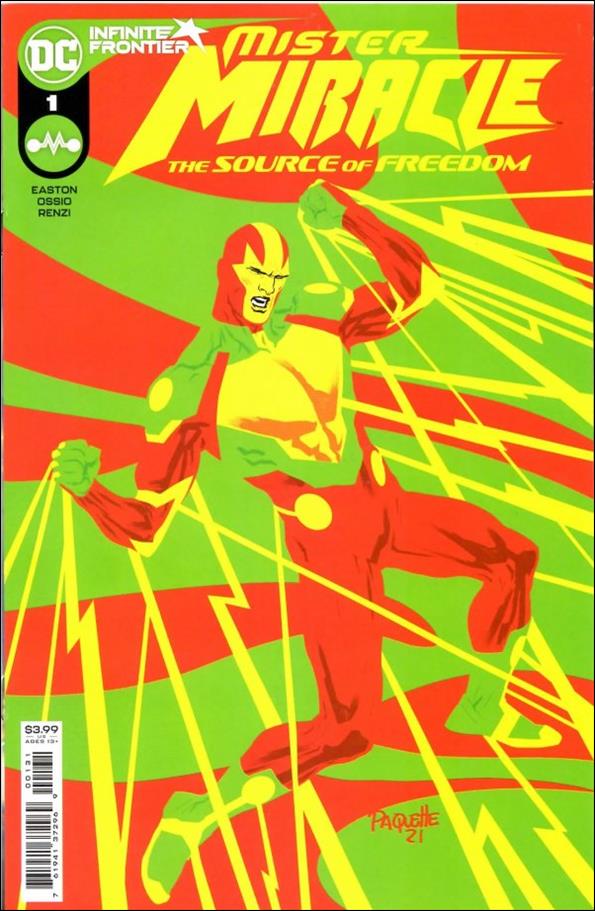 Mister Miracle: The Source of Freedom issue 1-C Walmart 4-Pack Cover (Yellow Logo)