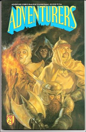 Adventurers Book III issue 1-B Limited Cover