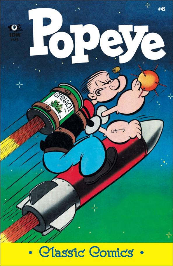 Classic Popeye issue 45 Bud Sagendorf Cover