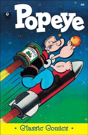 Classic Popeye issue 45 Bud Sagendorf Cover