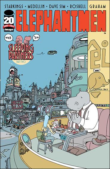 Elephantmen issue 43 Wraparound Cover