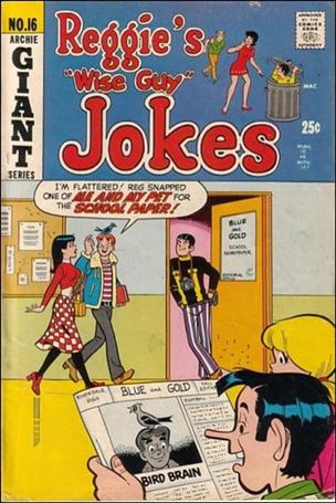Reggie's Wise Guy Jokes issue 16