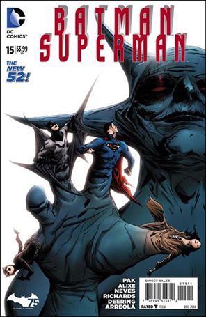 Batman/Superman (2013) issue 15 Jae Lee Standard Cover
