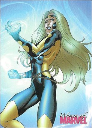 Women of Marvel (Base Set) card 42 Moonstone