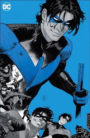 Nightwing (2016) issue 100-K Dan Mora 1:100 Foil Cardstock Cover