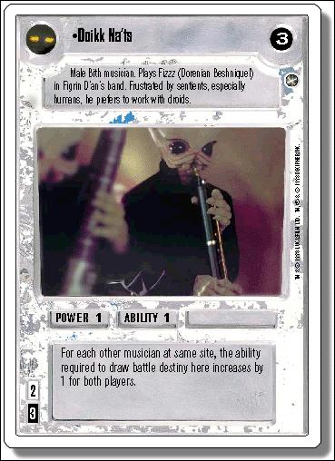 Star Wars: A New Hope Revised (Base Set) card 85 Doikk Na'ts