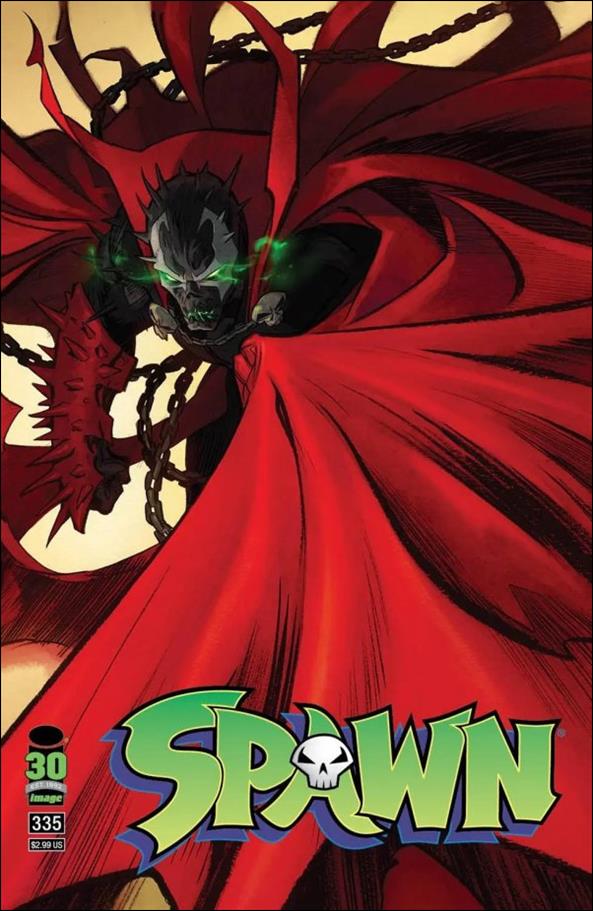 Spawn issue 335 Marcial Toledano Cover