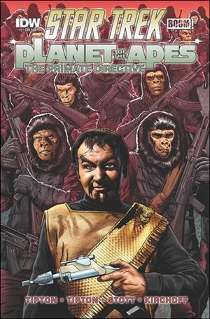 Star Trek/Planet of the Apes: The Primate Directive issue 2-B Joe Corroney Subscription Cover