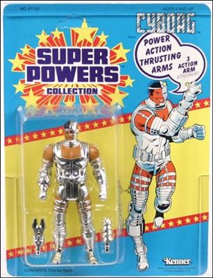 Super Powers Collection Action Figures (1984) figure 26 Cyborg