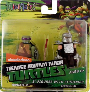 Teenage Mutant Ninja Turtles Minimates (2-Packs) figure 1 Donatello and Shredder