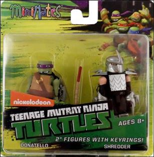 Teenage Mutant Ninja Turtles Minimates (2-Packs) Cover Image 1
