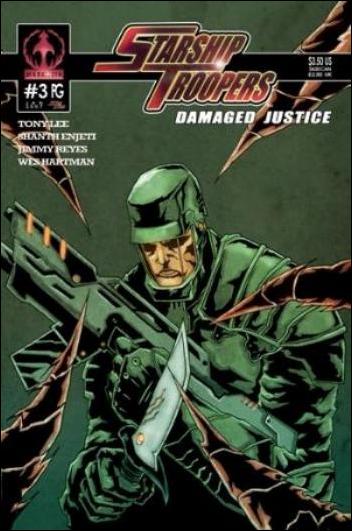 Starship Troopers: Damaged Justice issue 3-C Loren Meyer Cover