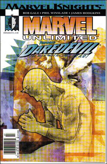 Daredevil (1998) issue 22-B Newsstand Edition / Marvel Unlimited Cover