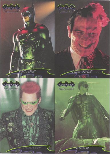 Batman Forever Fleer Ultra (Promo) card nn 4-Card Promo Panel