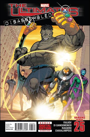 Ultimate Comics Ultimates issue 25-B Greg Land 1:25 Cover